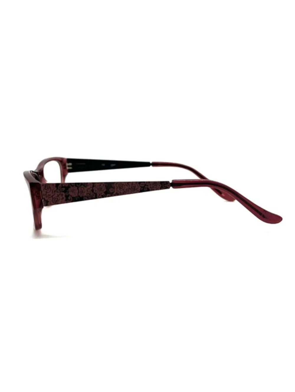 Candie's C Caitlin Bry Burgundy Square Authentic Eyeglass Frames 50-17-135